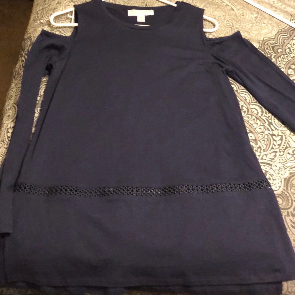 Michael Kors cold shoulder top
